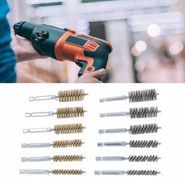 12 шт. ЯКОРЬ ДЛЯ ПРОВОЛОЧНОЙ ЩЕТКИ 8-19 мм.