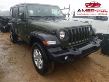 Jeep 2021 Jeep Wrangler JEEP WRANGLER UNLIMITED SPORT, 2021r., 4x4, 2.0L, uszkodzony