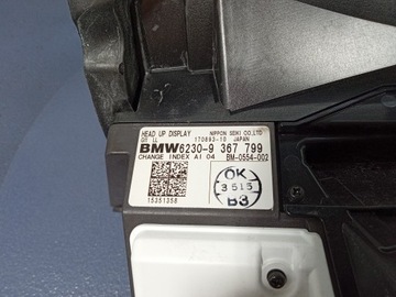 BMW 7 G11 G12 DISPLEJ HEAD UP HUD EU 9367799