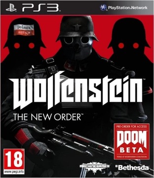 PS3 WOLFENSTEIN NEW ORDER PL