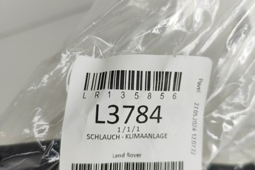 LAND ROVER RANGE SPORT L494 A/C WAZ KLIMATIZACE TRUBKA LR135856 2014 N