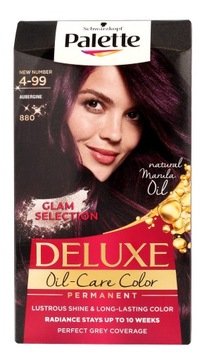 Palette Deluxe Farba do włosów permanentna nr 880 Ciemny Bordo 1op.