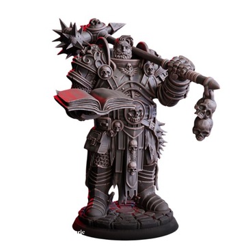 Brondar, Death Domain Cleric Figurka RPG DnD Pathfinder