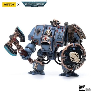 Figurka JOYTOY Space Wolves Venerable Dreadnought Brother Hvor