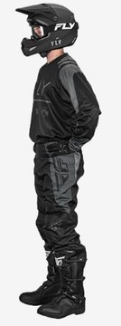 Футболка для бездорожья Fly F-16, 3XL, черная