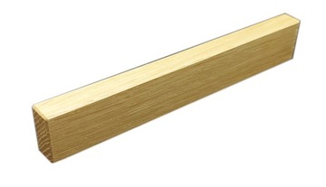 Uchwyt meblowy dębowy dł.128mm rozstaw 96mm