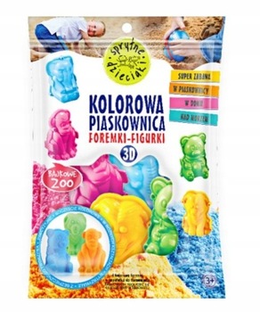 FOREMKI 3D DO PIASKOWNICY PIASKU NA PLAŻĘ FIGURKI