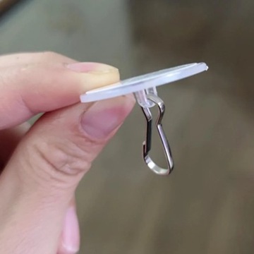 20 шт. ПОТОЛОЧНЫЕ КРЮЧКИ САМОКЛЕЯЩИЕСЯ ПРОЗРАЧНЫЕ КРЮЧКИ