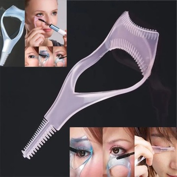Eyelash Tools 3 in 1 Makeup Mascara Shield Guard C