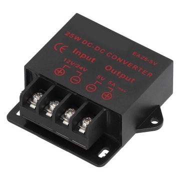 Przetwornik napięcia DC 12 V 24 V do 5 V 5A Moduł transformatora reduktora