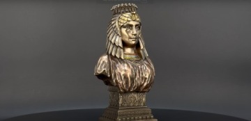Статуэтка Скульптура Статуэтка БЮСТ ЕГИПЕТСКОЙ ЦАРЛИЦЫ VERONESE (WU75546A4)