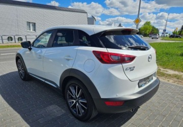 Mazda CX-3 Crossover 1.5 SKY-D 105KM 2018 Mazda CX-3 4x4 Automat Biala Perla Kamera Navi Skora Full LED 1.5 Diesel, zdjęcie 17
