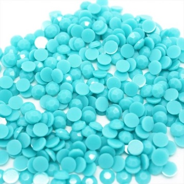 Akrylowe Dżety Luzem Błękitny Pastel 3mm 1000szt