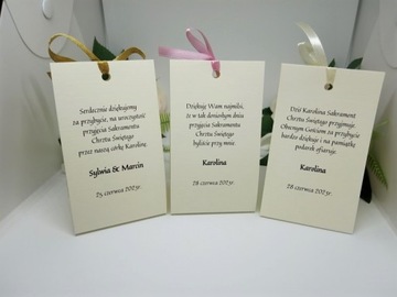 WA17B Благодарственное письмо + открытка на крещение КРЕЩЕНИЕ