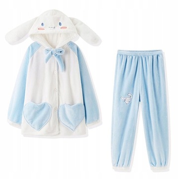 Piżamy Kawaii Cinnamoroll Kuromi Plush Cute and SwXHT