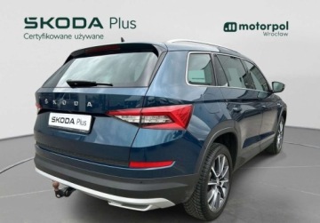 Skoda Kodiaq I SUV 2.0 TSI 190KM 2020 Skoda Kodiaq Scout 4x4, DCC, Kamera 360, Hak, Panorama, ACC, Fotel z pamie, zdjęcie 13