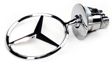 W213 E KLASA GWIAZDA NA MASKE EMBLEMAT CHROM 3d