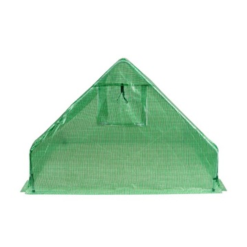 ГРУБОЧНАЯ МАЛЕНЬКАЯ ТЕПЛИЦА ДЛЯ ПОСЕВА, ЗЕЛЕНАЯ