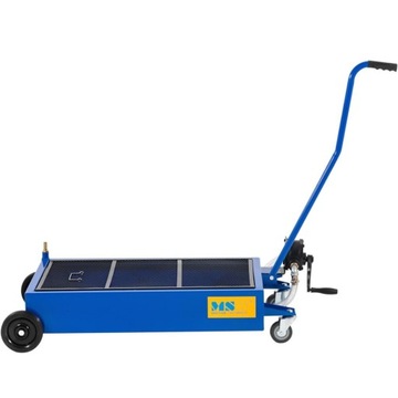 Напольная тележка для замены масла с ручным насосом 20л/мин, 65 л.