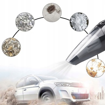 РУЧНОЙ АВТОМОБИЛЬНЫЙ ПЫЛЕСОС МОЩНЫЙ HEPA БЕЗ МЕШКА