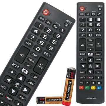 PILOT DO TV LG - UNIWERSALNY - WSZYTSKIE MODELE