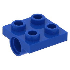 Lego 2444 4529003 płytka 2x2 niebieski 1szt P609