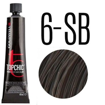 Goldwell TOPCHIC 60ml Farba do włosów 6-SB