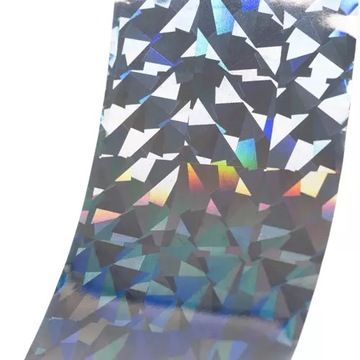 Голографическая лента отпугивающая птиц 45 м