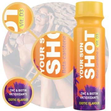 Soleo Sun Shot питьевой эликсир для загара 3 шт.