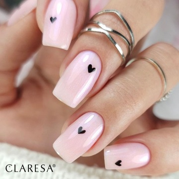 CLARESA POWER 08 РУМЯНА ДЛЯ ОСНОВЫ НОГТЕЙ С БЛЕСКНЫМ ЖЕМЧУГОМ