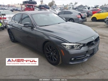 BMW Seria 3 F30-F31-F34 2016 BMW Seria 3 BMW F30 340i, od ubezpieczalni 3.0 Benzyna 320KM