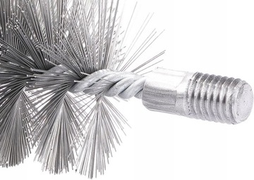 SZCZOTKA DO KOMINA, WYCIOR FI 90mm - DRUT STALOWY