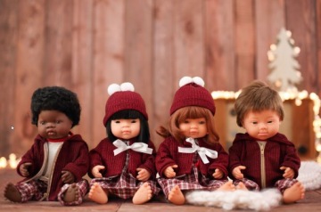 Кукла-мальчик с кохлеарным имплантом MINILAND