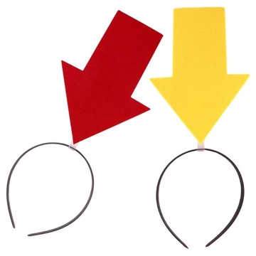 OPASKA DO WŁOSÓW STRZAŁKA KORONA OPASKA NA GŁOWĘ COSPLAY