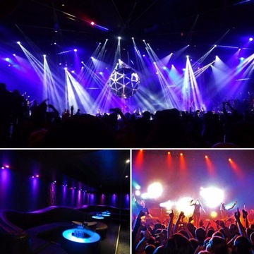 Светодиодный сценический светильник 18Вт DMX512 7 каналов