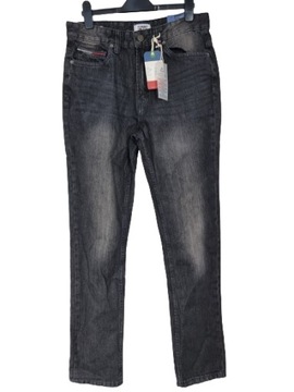 B3699 MĘSKIE SPODNIE JEANS STRAIGHT RONNIE TOMMY HILFIGER JEANS 33/32