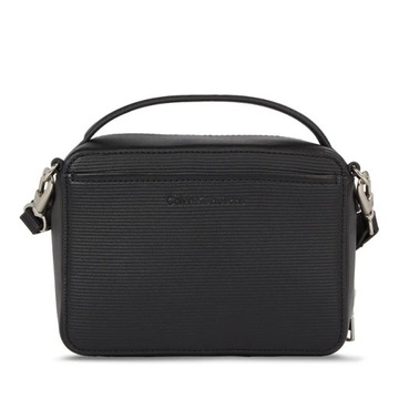 CALVIN KLEIN SHOULDER BAG - TOREBKA CZARNA DAMSKA