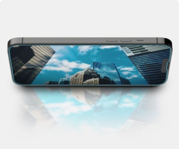 SZKŁO 2szt do iPhone 14 Pro, SPIGEN EZ + Ramka