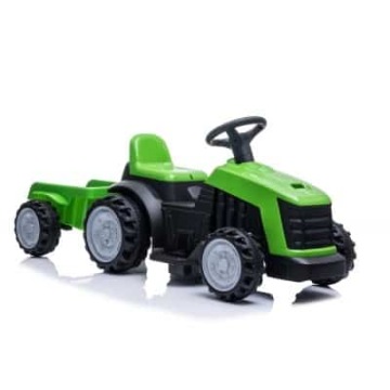 Трактор з Причепом на Акумулятор TR1908T Зелений