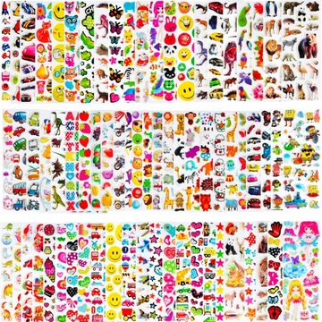 Детские наклейки выпущены мотивационными игрушками 1500 ПК. 70 комплектов