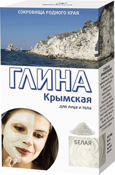 BIAŁA GLINKA KRYMSKA OCZYSZCZAJĄCA 100 g
