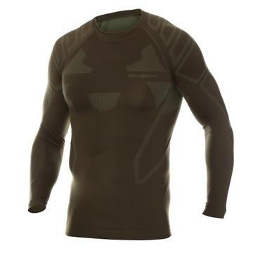 BRUBECK MĘSKA KOSZULKA BLUZA TERMOAKTYWNA RANGER PROTECT CIEPŁA S