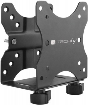 Uchwyt do Komputera Mini PC VESA 75x75 lub 100x100, Podblatowy, na Słup