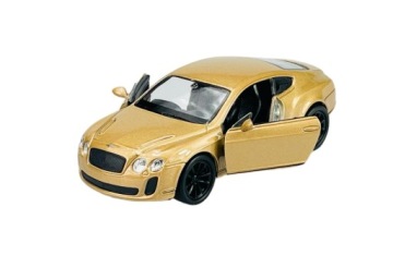 WELLY BENTLEY CONTINENTAL SUPERSPORTS ZŁOTY 1:34 METALOWY NOWY MODEL