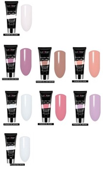 Гель-лак наращивающий гель для гибких ногтей ACRYL GEL 30мл + ПИЛКА ЛОДКА