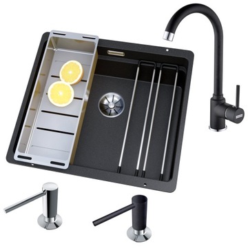 ZLEW PODBLATOWY BLANCO ETAGON 500U EXTRA ZESTAW