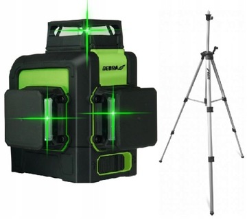 Multilaser 3D, zielony DEDRA MC0904 +STATYW MC0911