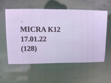 KLIKA DVEŘE LEVÝ PŘEDNÍ NISSAN MICRA K12 5D