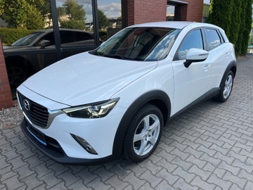 Mazda CX-3 Crossover 2.0 SKY-G 120KM 2017 Mazda CX-3 2.0 benzyna 120 KM 6 biegow FULL LED zadbany mozliwa zamia