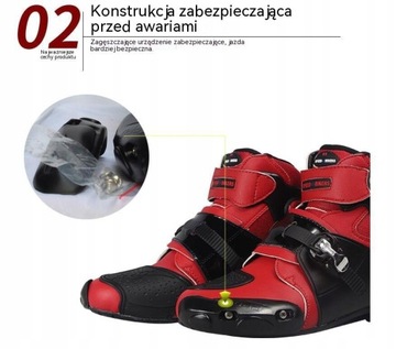 buty motocyklowe krótkie buty motocyklowe
